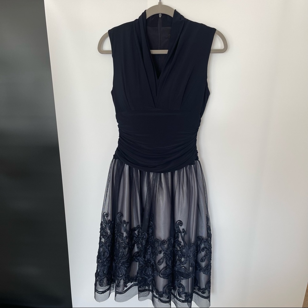 Beautiful Special Occasion Dress - Navy - Size 6